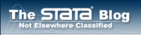 The Stata Blog: Not Elsewhere Classified